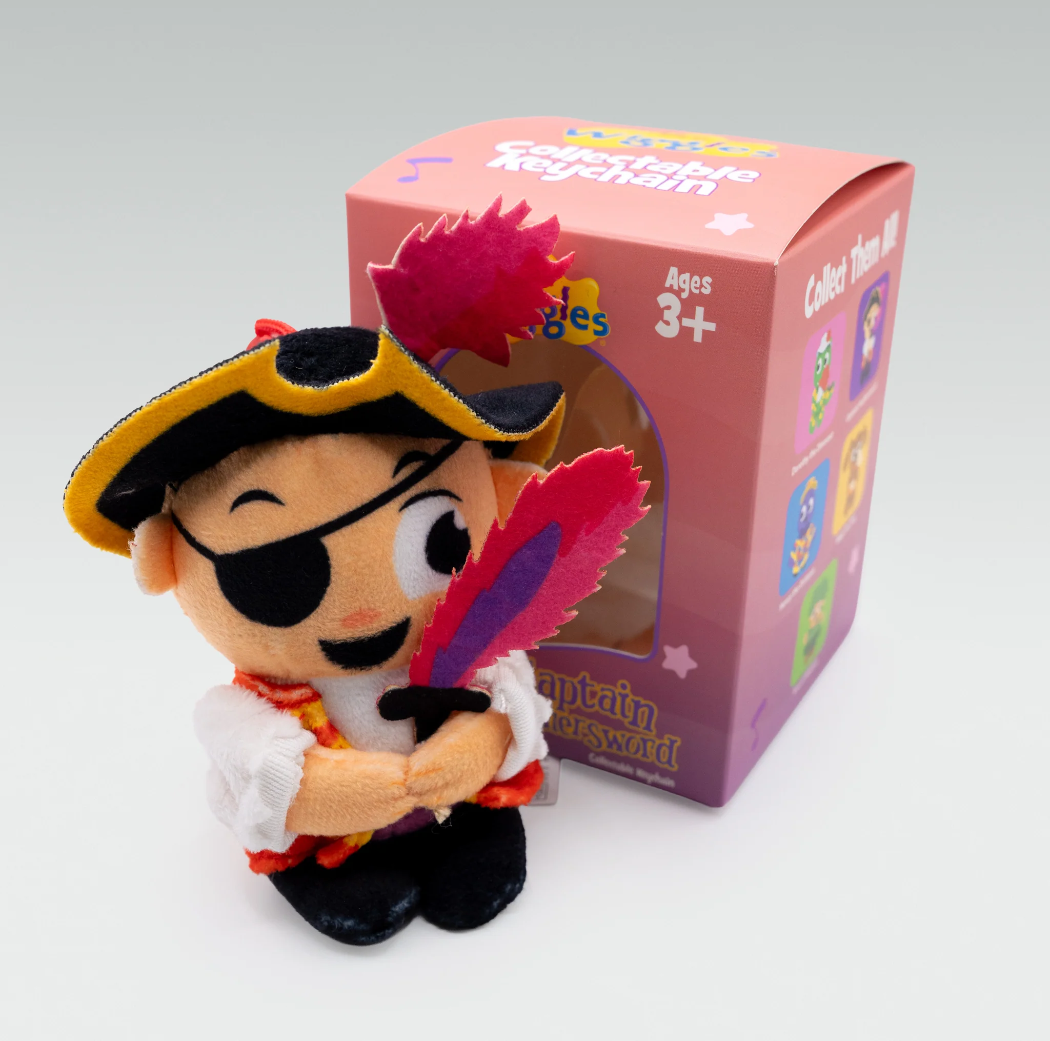 Captain Feathersword Collectable Plush Keychain - Image 2