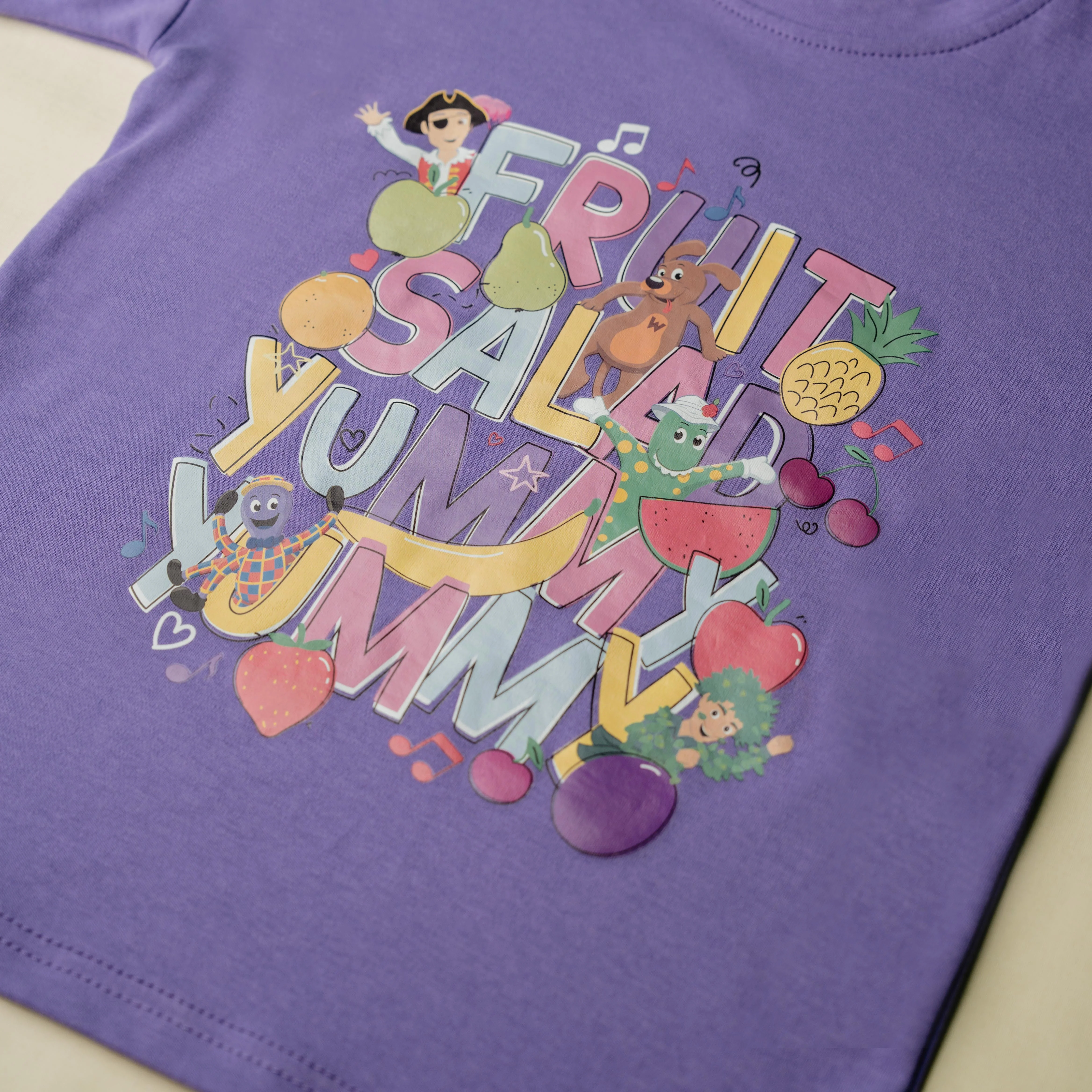 Fruit Salad Yummy Yummy T-Shirt - Image 3